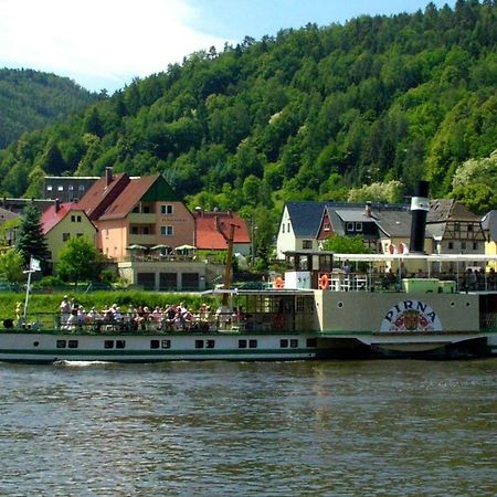 Ferienappartements Elbaussicht - Krippen Bad Schandau Luaran gambar