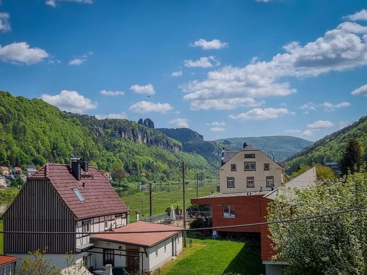 Ferienappartements Elbaussicht - Krippen Bad Schandau Luaran gambar