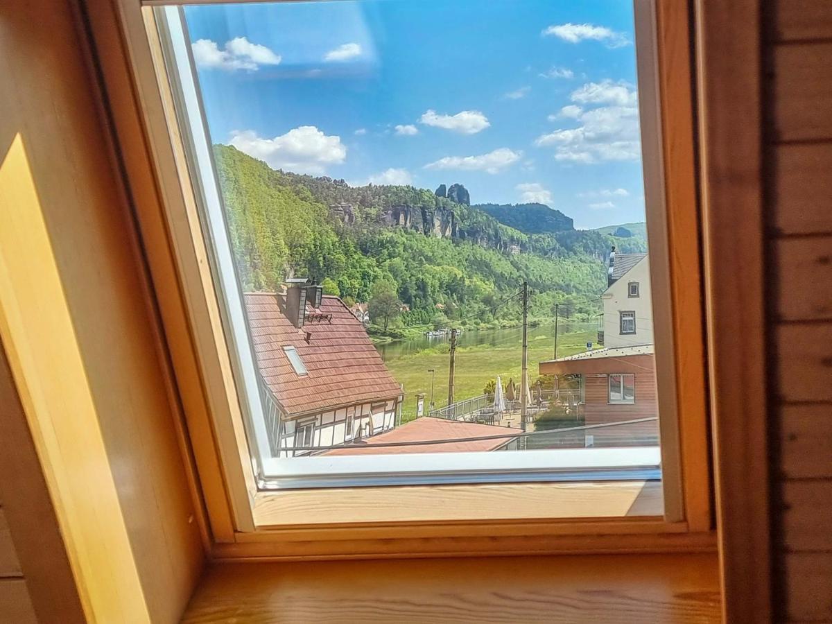 Ferienappartements Elbaussicht - Krippen Bad Schandau Luaran gambar