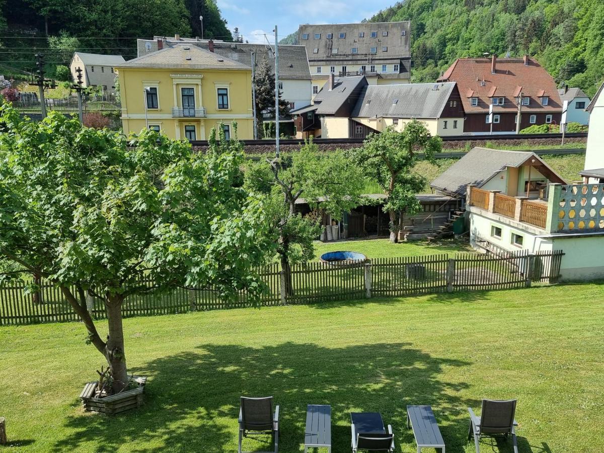 Ferienappartements Elbaussicht - Krippen Bad Schandau Luaran gambar