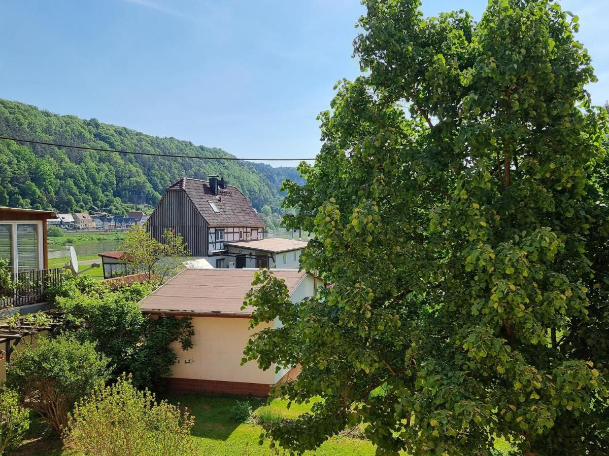 Ferienappartements Elbaussicht - Krippen Bad Schandau Luaran gambar