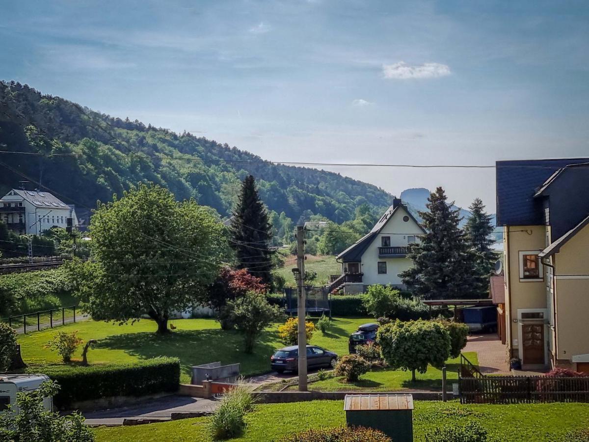 Ferienappartements Elbaussicht - Krippen Bad Schandau Luaran gambar