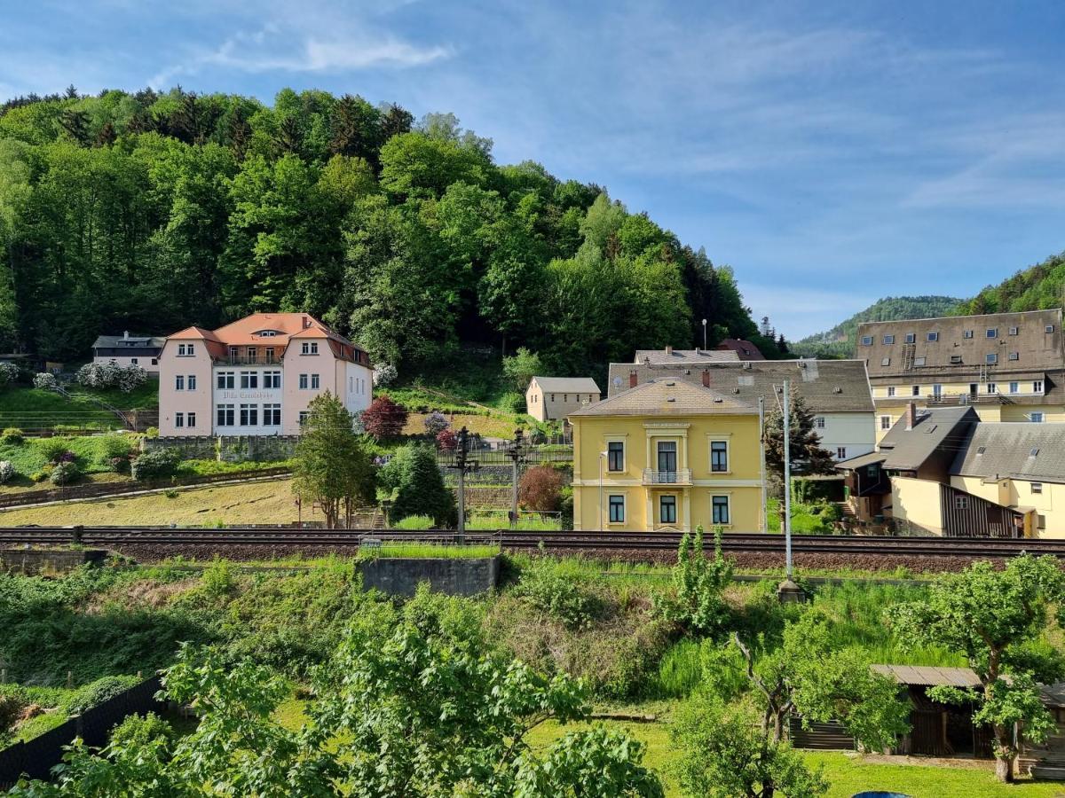 Ferienappartements Elbaussicht - Krippen Bad Schandau Luaran gambar