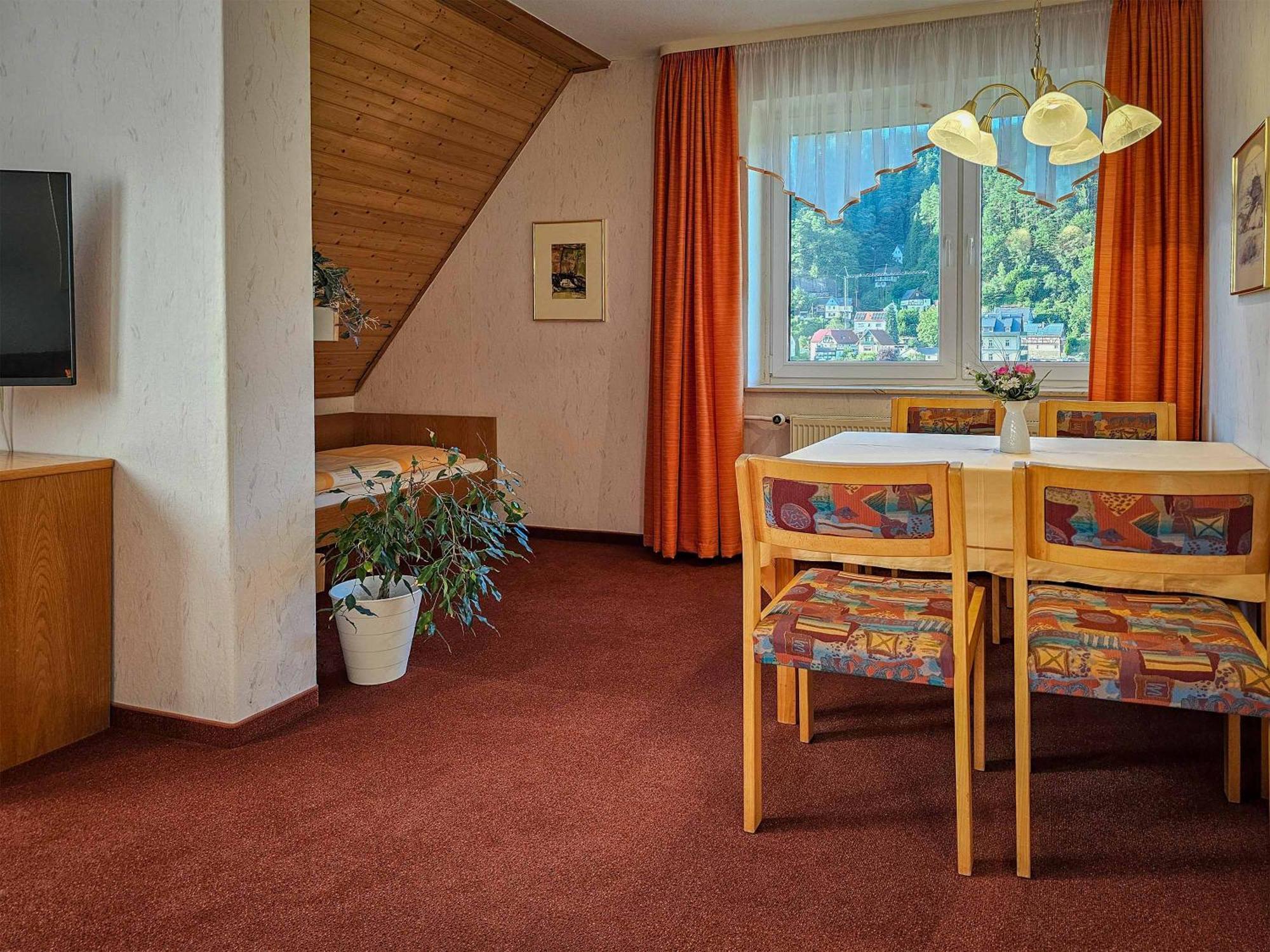 Ferienappartements Elbaussicht - Krippen Bad Schandau Luaran gambar