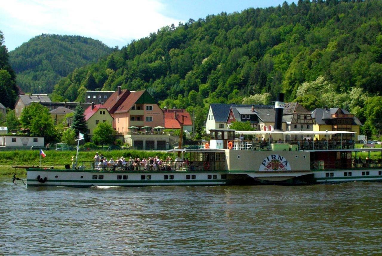 Ferienappartements Elbaussicht - Krippen Bad Schandau Luaran gambar