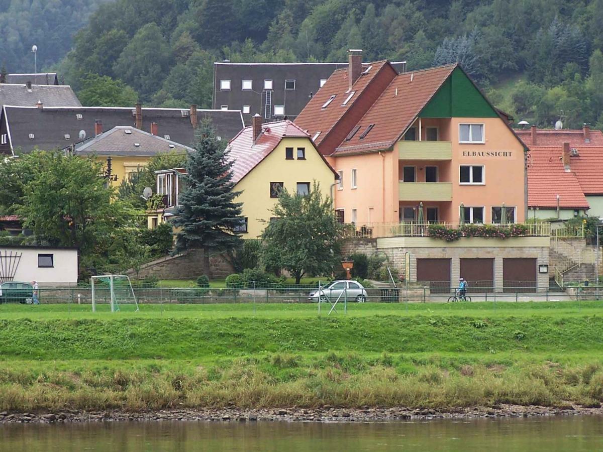 Ferienappartements Elbaussicht - Krippen Bad Schandau Luaran gambar