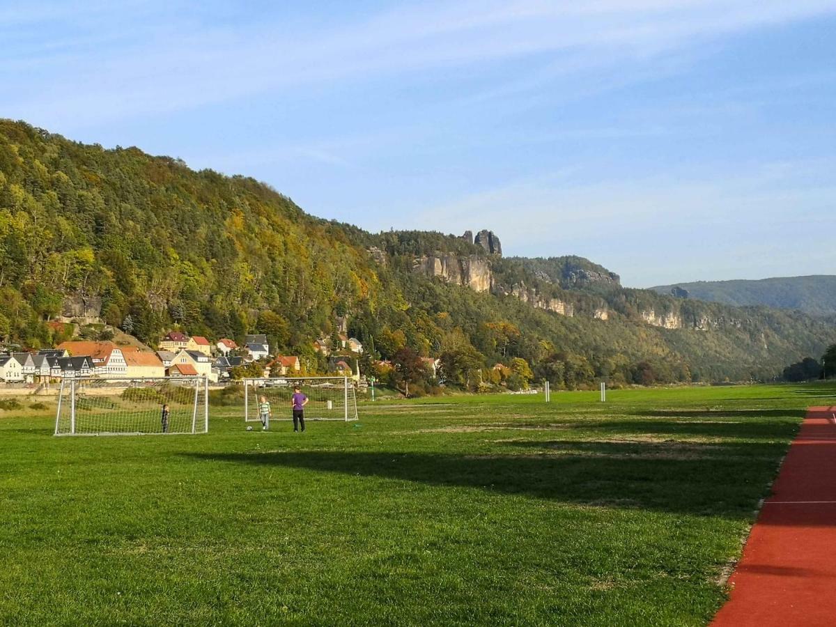 Ferienappartements Elbaussicht - Krippen Bad Schandau Luaran gambar