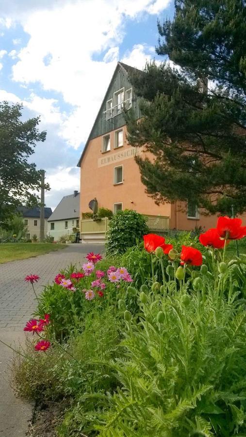 Ferienappartements Elbaussicht - Krippen Bad Schandau Luaran gambar